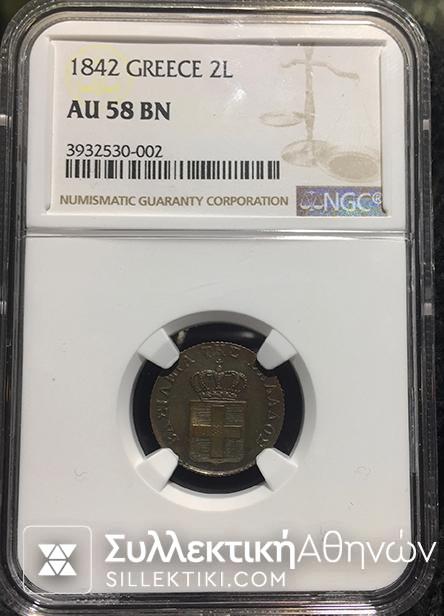 2 Lepta 1842 AU 58 BN